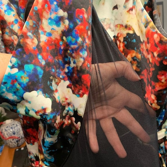 Monique Lhuillier formal hi-lo gown. - Picture 6 of 8